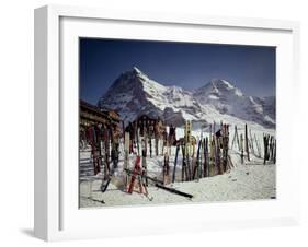 Kleine Scheidegg, Switzerland-null-Framed Premium Photographic Print