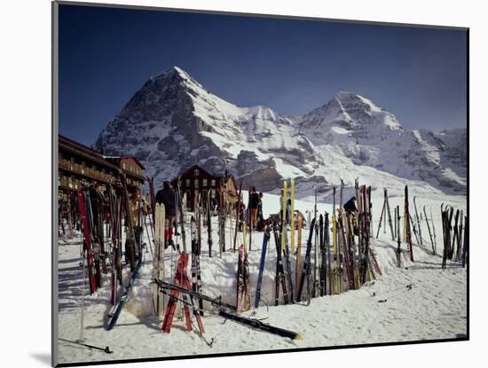 Kleine Scheidegg, Switzerland-null-Mounted Premium Photographic Print