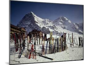 Kleine Scheidegg, Switzerland-null-Mounted Premium Photographic Print