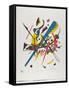 Kleine Welten I (Small Worlds I), 1922 (Lithograph Printed in Blue, Red, Yellow and Black)-Wassily Kandinsky-Framed Stretched Canvas