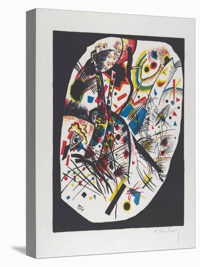 Kleine Welten III (Small Worlds Iii), 1922 (Lithograph in Red, Blue, Yellow, and Black)-Wassily Kandinsky-Stretched Canvas