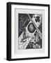 Kleine Welten VI (Small Worlds Vi), 1922 (Woodcut)-Wassily Kandinsky-Framed Giclee Print