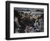 Kleinstadtlandschaft, 1917-Egon Schiele-Framed Giclee Print