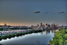 Downtown St. Paul, MN Skyline and Reflection-Klement Gallery-Photographic Print