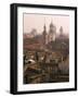 Klementinum Rooftop View (Former Library), Krizovnicke Namesti, Prague, Czech Republic, Europe-Neale Clarke-Framed Photographic Print