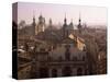 Klementinum Rooftop View, Krizovnicke Namesti, Prague, Czech Republic-Neale Clarke-Stretched Canvas