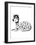 Kleopatra's cat, 2009-Myrtia Hellner-Framed Giclee Print