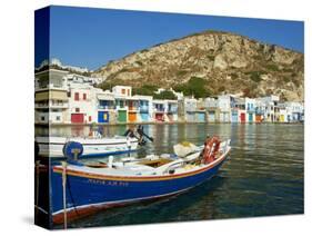 Klima, Old Fishing Village, Milos Island, Cyclades Islands, Greek Islands, Aegean Sea, Greece, Euro-Tuul-Stretched Canvas