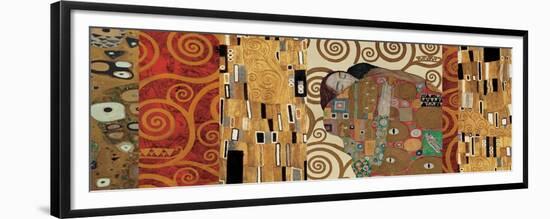 Klimt Deco-Gustav Klimt-Framed Premium Giclee Print