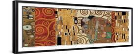 Klimt Deco-Gustav Klimt-Framed Premium Giclee Print