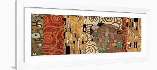 Klimt Deco-Gustav Klimt-Framed Art Print