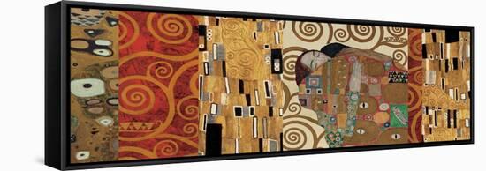 Klimt Deco-Gustav Klimt-Framed Stretched Canvas