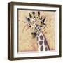 Klimt Giraffe I-null-Framed Art Print