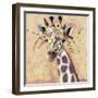 Klimt Giraffe I-null-Framed Art Print