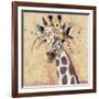 Klimt Giraffe I-null-Framed Art Print