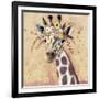 Klimt Giraffe I-null-Framed Art Print