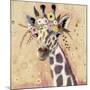 Klimt Giraffe I-null-Mounted Art Print