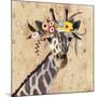 Klimt Giraffe II-null-Mounted Art Print