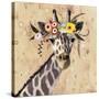 Klimt Giraffe II-null-Stretched Canvas