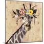 Klimt Giraffe II-null-Mounted Art Print