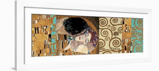 Klimt II 150° Anniversary-Gustav Klimt-Framed Art Print