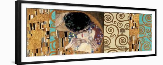 Klimt II 150° Anniversary-Gustav Klimt-Framed Premium Giclee Print