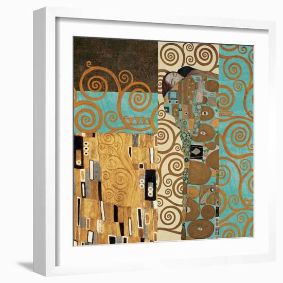 Klimt III 150° Anniversary-Gustav Klimt-Framed Art Print