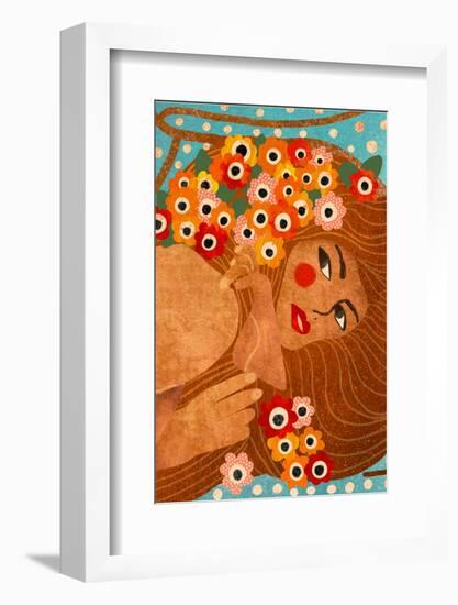 Klimt Lady-Gigi Rosado-Framed Photographic Print