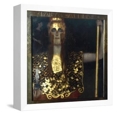 Fertig zum Aufh Pallas Athena Gustav Klimt Druck auf leinwand Kunstdruck