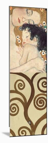 Klimt Panel IV-Gustav Klimt-Mounted Art Print