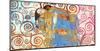 Klimt's Embrace 2.0-Eric Chestier-Mounted Giclee Print