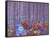 Klimt's Forest, 2010-David Newton-Framed Stretched Canvas