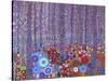 Klimt's Forest, 2010-David Newton-Stretched Canvas