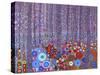 Klimt's Forest, 2010-David Newton-Stretched Canvas