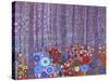 Klimt's Forest, 2010-David Newton-Stretched Canvas