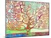 Klimt's Tree 2.0-Eric Chestier-Mounted Giclee Print