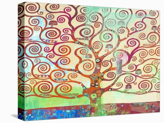 Klimt's Tree 2.0-Eric Chestier-Stretched Canvas