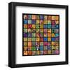 Klimt Squares-Gustav Klimt-Framed Premium Giclee Print