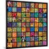 Klimt Squares-Gustav Klimt-Mounted Art Print