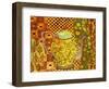 Klimt Style Teapot Art Print-Blenda Tyvoll-Framed Art Print