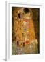 Klimt The Kiss 8 Bit Art-null-Framed Art Print