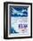 KLM Transatlantic Service - Holland America - KLM Royal Dutch Airlines-Paulus C^ Erkelens-Framed Art Print