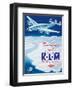 KLM Transatlantic Service - Holland America - KLM Royal Dutch Airlines-Paulus C^ Erkelens-Framed Art Print