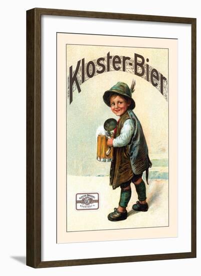 Kloster Bier-null-Framed Art Print