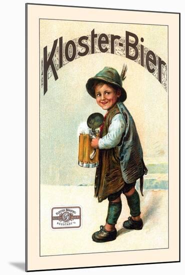 Kloster Bier-null-Mounted Art Print