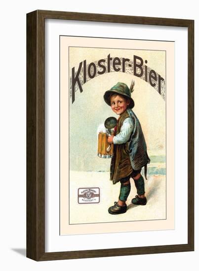 Kloster Bier-null-Framed Art Print
