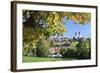 Klosterkiche Church in Autumn, St. Margen, Black Forest, Baden Wurttemberg, Germany, Europe-Markus-Framed Photographic Print