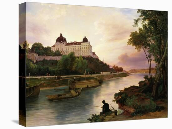 Klosterneuburg Monastery, on Danube river, Austria-Friedrich Loos-Stretched Canvas