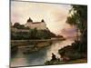 Klosterneuburg Monastery, on Danube river, Austria-Friedrich Loos-Mounted Giclee Print