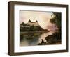 Klosterneuburg Monastery, on Danube river, Austria-Friedrich Loos-Framed Giclee Print